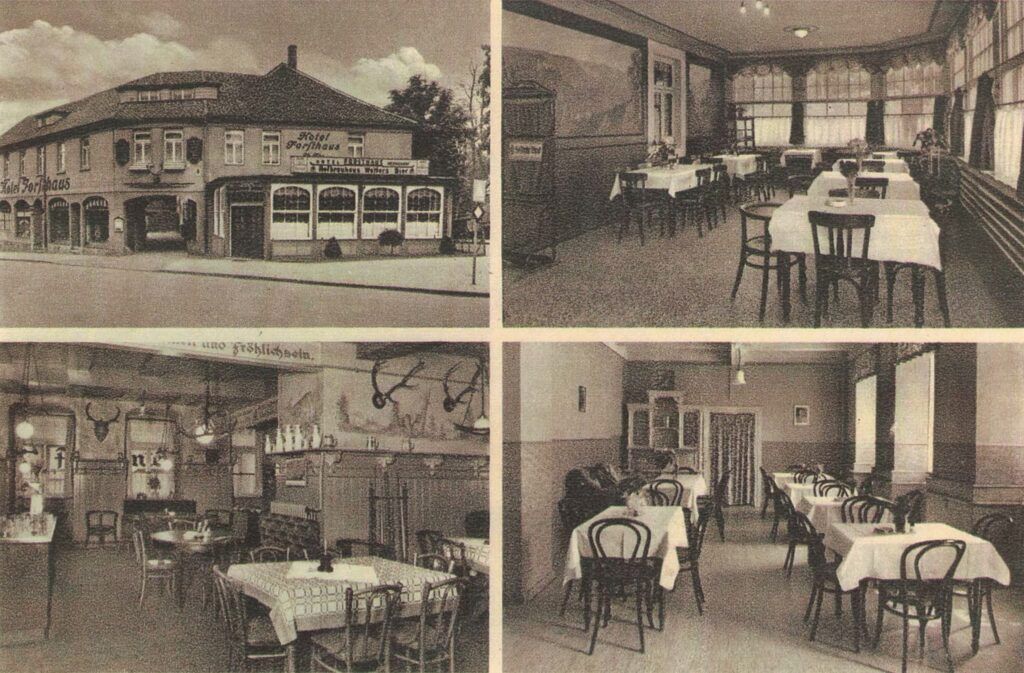 historische Ansicht des Restaurants