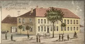 Historische Ansicht Altes Forsthaus in Blankenburg