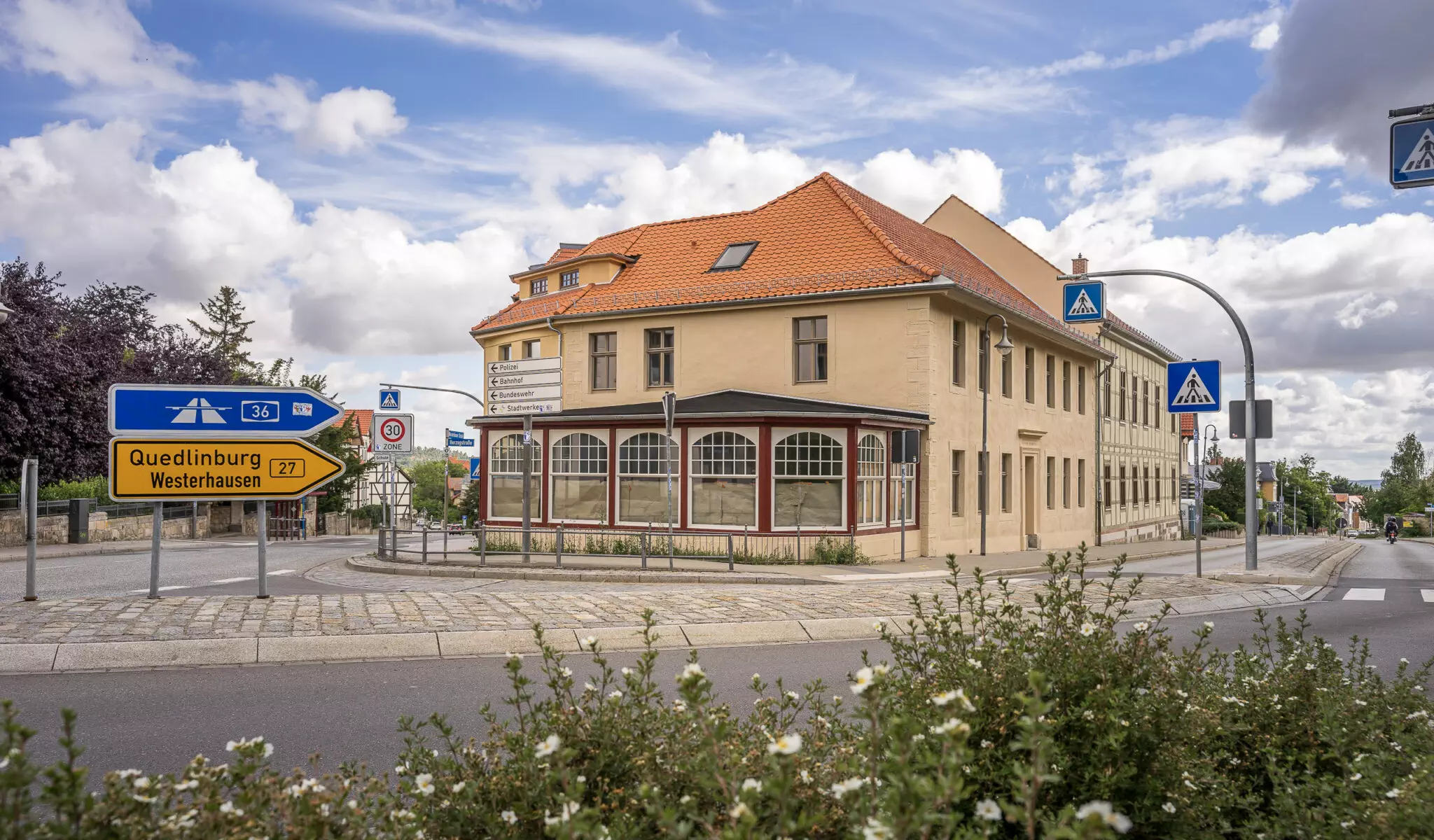 Außenansicht Altes Forsthaus in Blankenburg